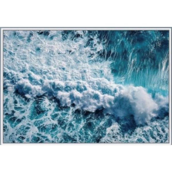 Wall Art - Rushing Ocean Canvas