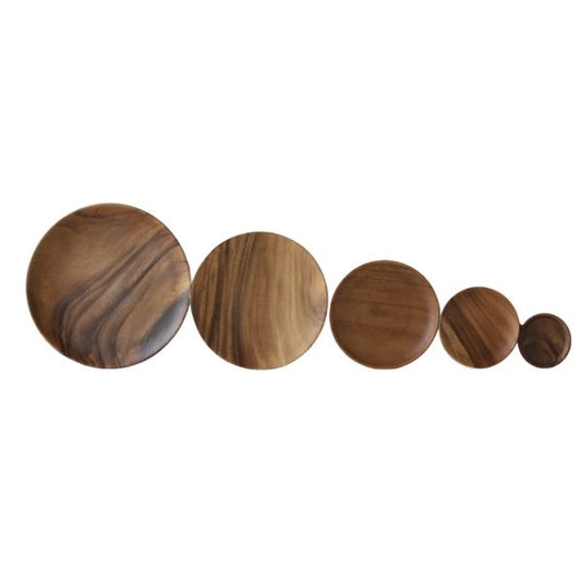 Acacia Wood - Round Plate