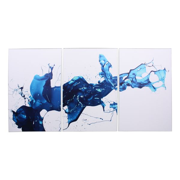 Wall Art - Ink Splash - 3 Piece Canvas